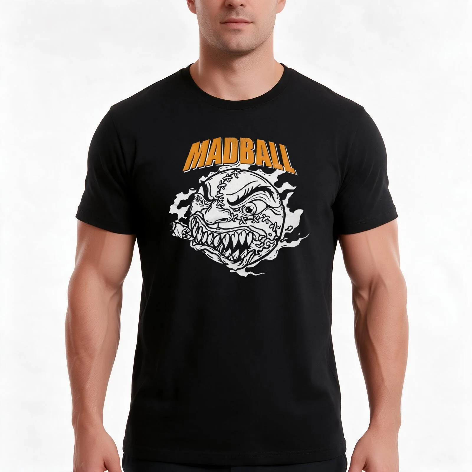 Best Colection Design - Madball T-Shirt Summer Casual Cotton Tee Oversized Streetwear Tops Vintage Graphic Print 100% Cotton