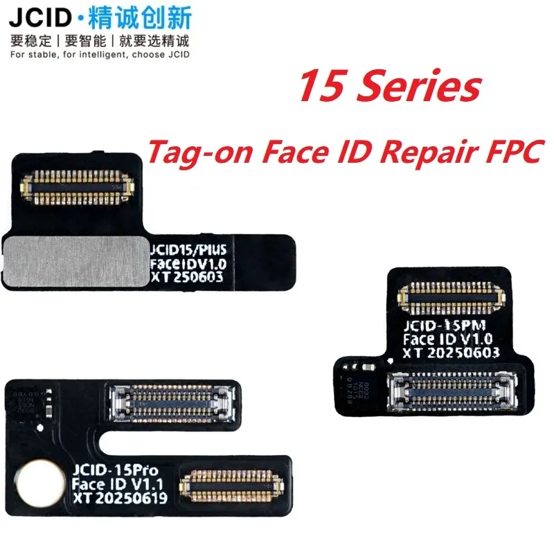 

JCID JC Tag-on Face ID Ремонт FPC Гибкий кабель для IPhone 12, 13, 14, 15, 16 PRO MAX Точечная матрица, чтение, запись данных, ремонт запасных частей
