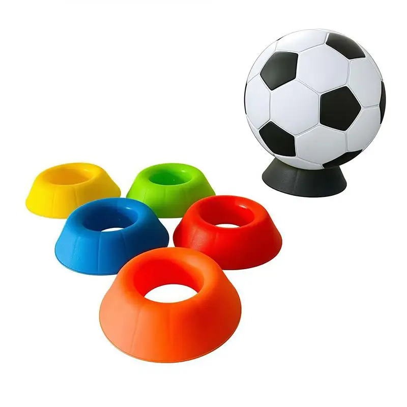 

1/5Pcs Heavy Duty Plastic Sphere Display Rack Versatile Ball Holder For Basketball Football Volleyball Bowling Soccer Sports