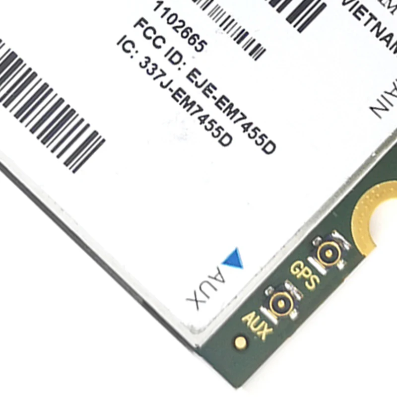 WWAN EM7455 LTE 4G NGFF модуль FDD/TDD LTE 4G Cat6 Gobi6000 для ноутбука