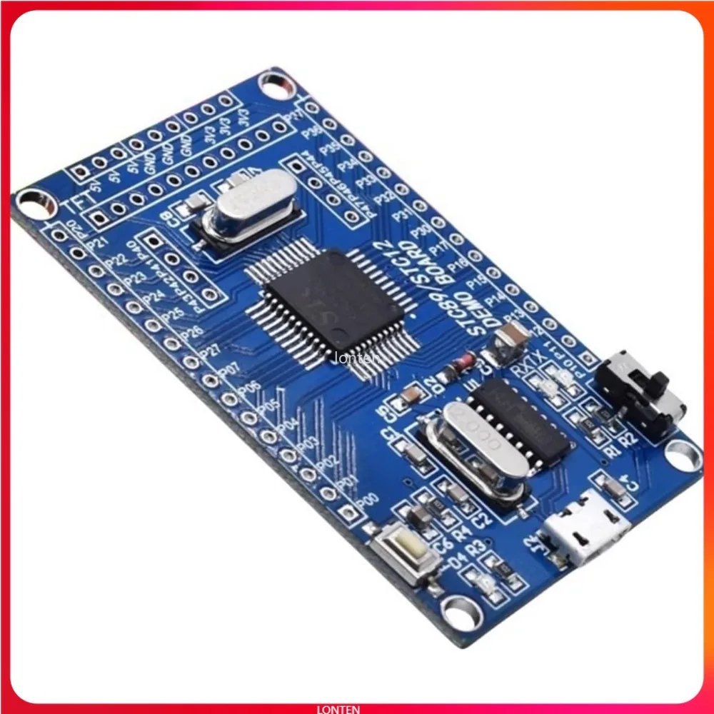 

Высокопроизводительный микроконтроллер STC89C52 STC51 Плата для разработки ядер для применений и простой экспериментации LT-DJP0005