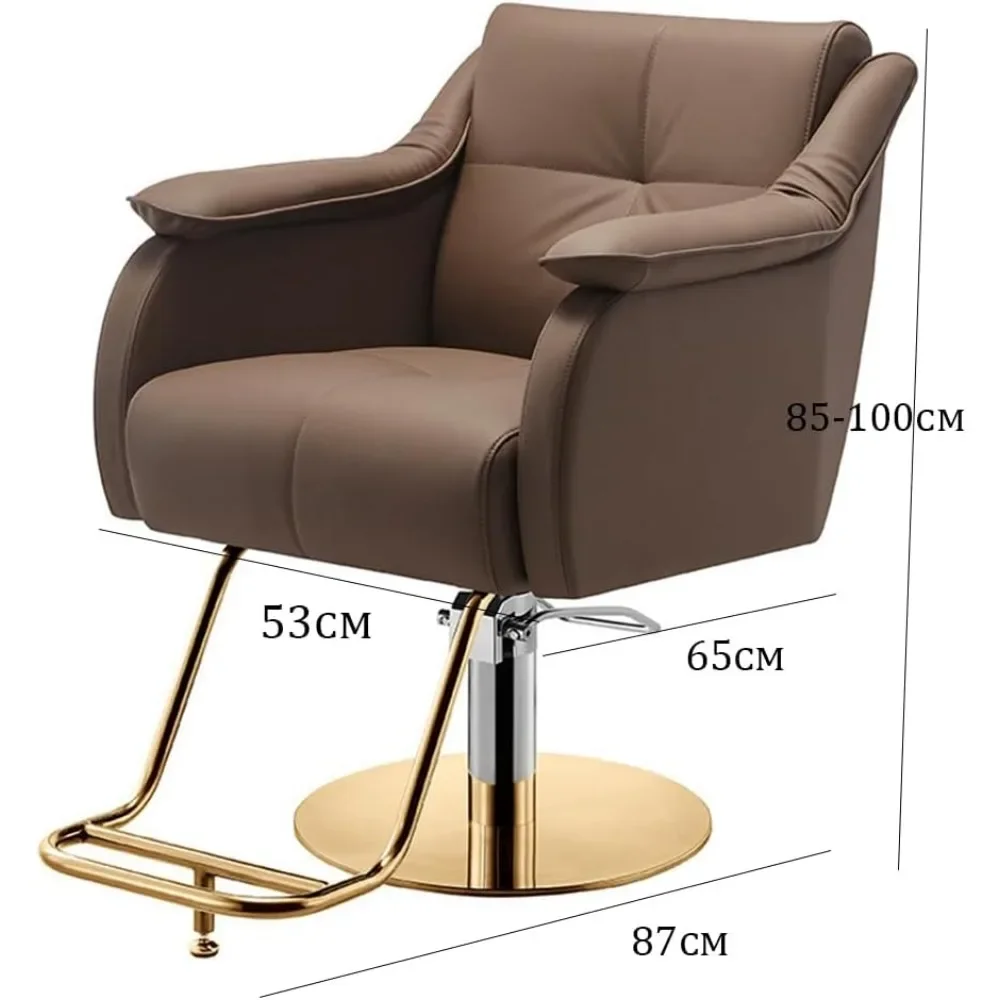 Barber Chair, Salon Chair Hydraulic Business Or Home,Beauty Styling Chair Beauty Shop Salon Chair