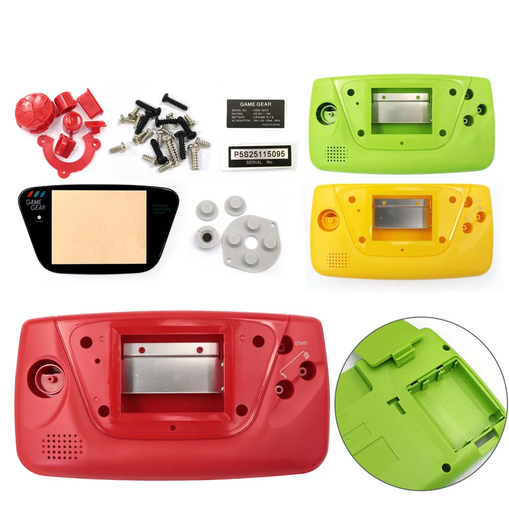 

Замена для игрового механизма Sega, комплекты корпуса из АБС-пластика для игровой консоли Sega