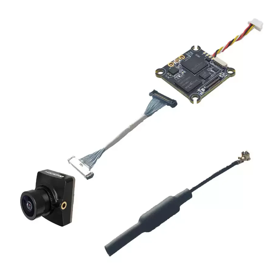HDZero Whoop V2 Bundle 5.8G Digital FPV VTX Kit with Nano V3 Camera, 200mW Digital VTX for 80mm-4inch Whoop Micro FPV