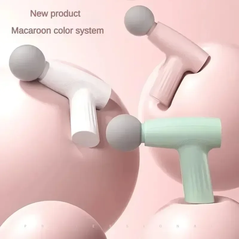Portable Mini Fascia Gun Multi-Stage Massage Gun Muscle Relaxation Massage Equipment Portable Vibration Massager