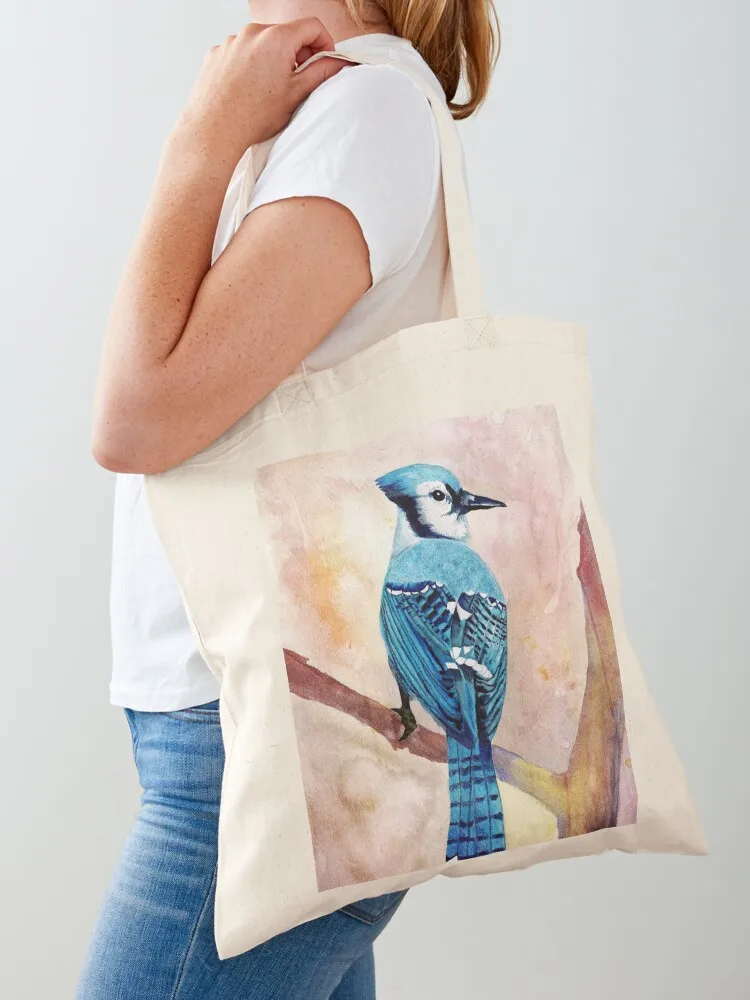 

Blue Jay Tote Bag Customizable tote bag Cloth bags personalized tote bag for beach