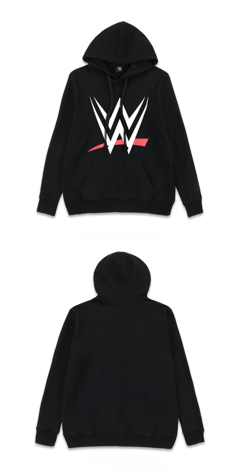 2024 New Fashion WWE American Loose Logo Print felpa con cappuccio allentata da uomo e da donna Pullover Coat Streetwear da uomo