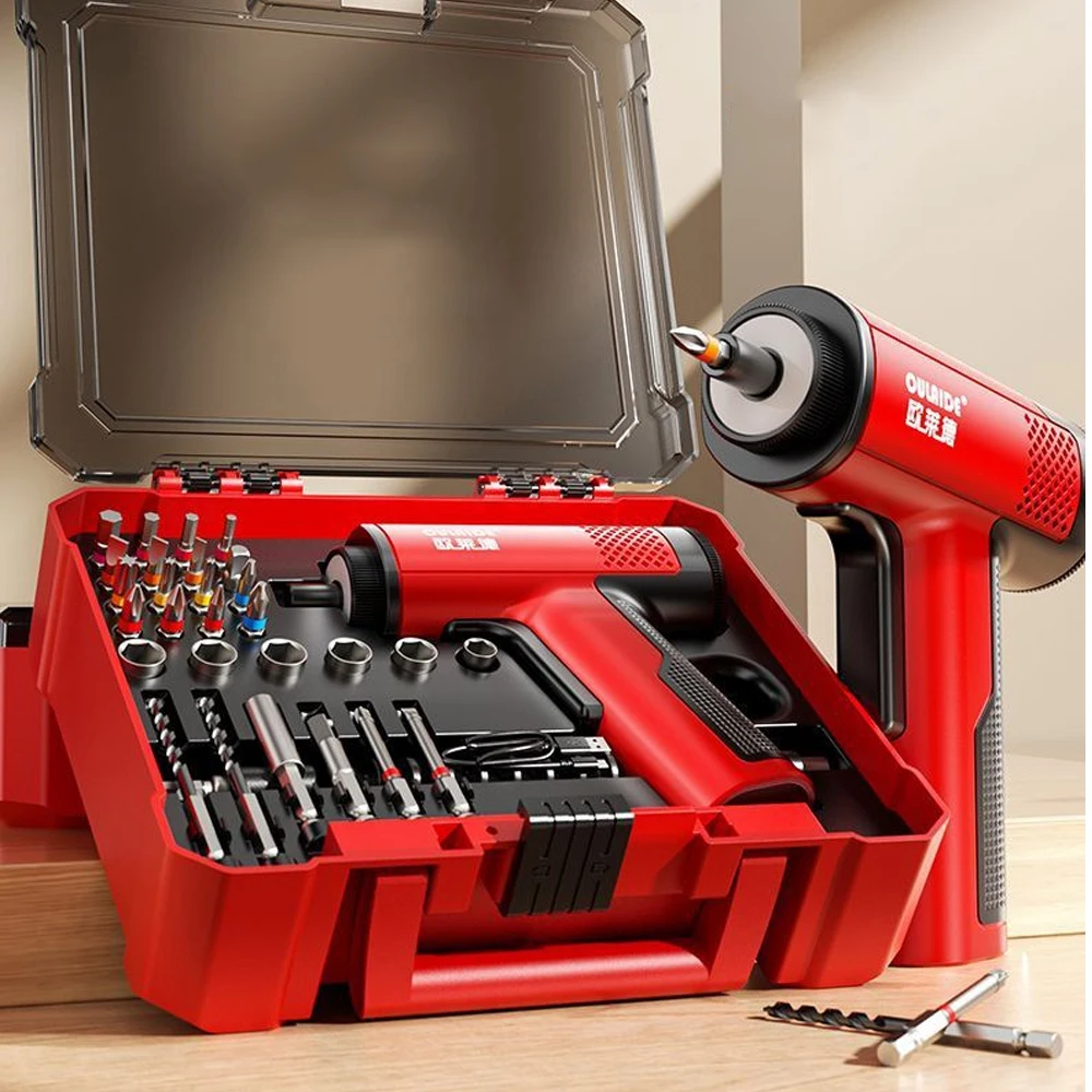 

Набор электрических отверток Type-C, перезаряжаемая, 2000 мАч, регулировочная электрическая дрель, многофункциональный набор инструментов для разборки крутящего момента