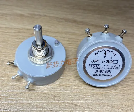 [VK] 5PCS original Japan COPAL JP-30 1K 10K metal ceramic potentiometer JP-30 rotate 360 degrees