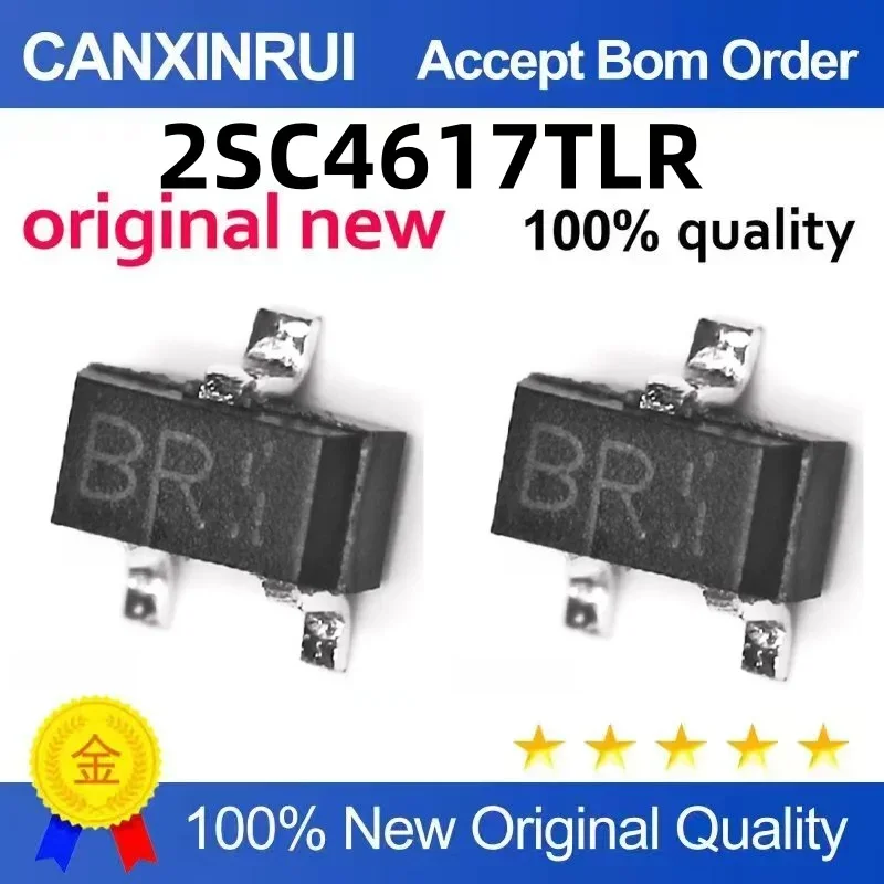 

(5-100 pieces) Brand new original 2SC4617TLR silk screen BR SOT-523 spot chip IC