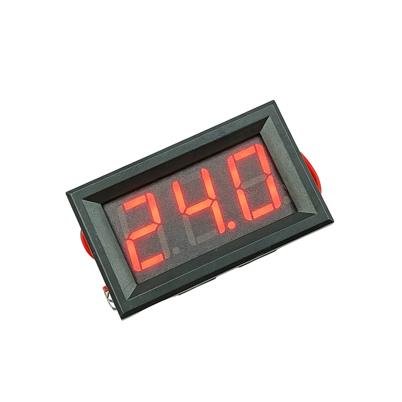 DC 4.5V-30V LED Digital Voltmeter 0.36/0.56 Inch 2-Wire Red Green Blue