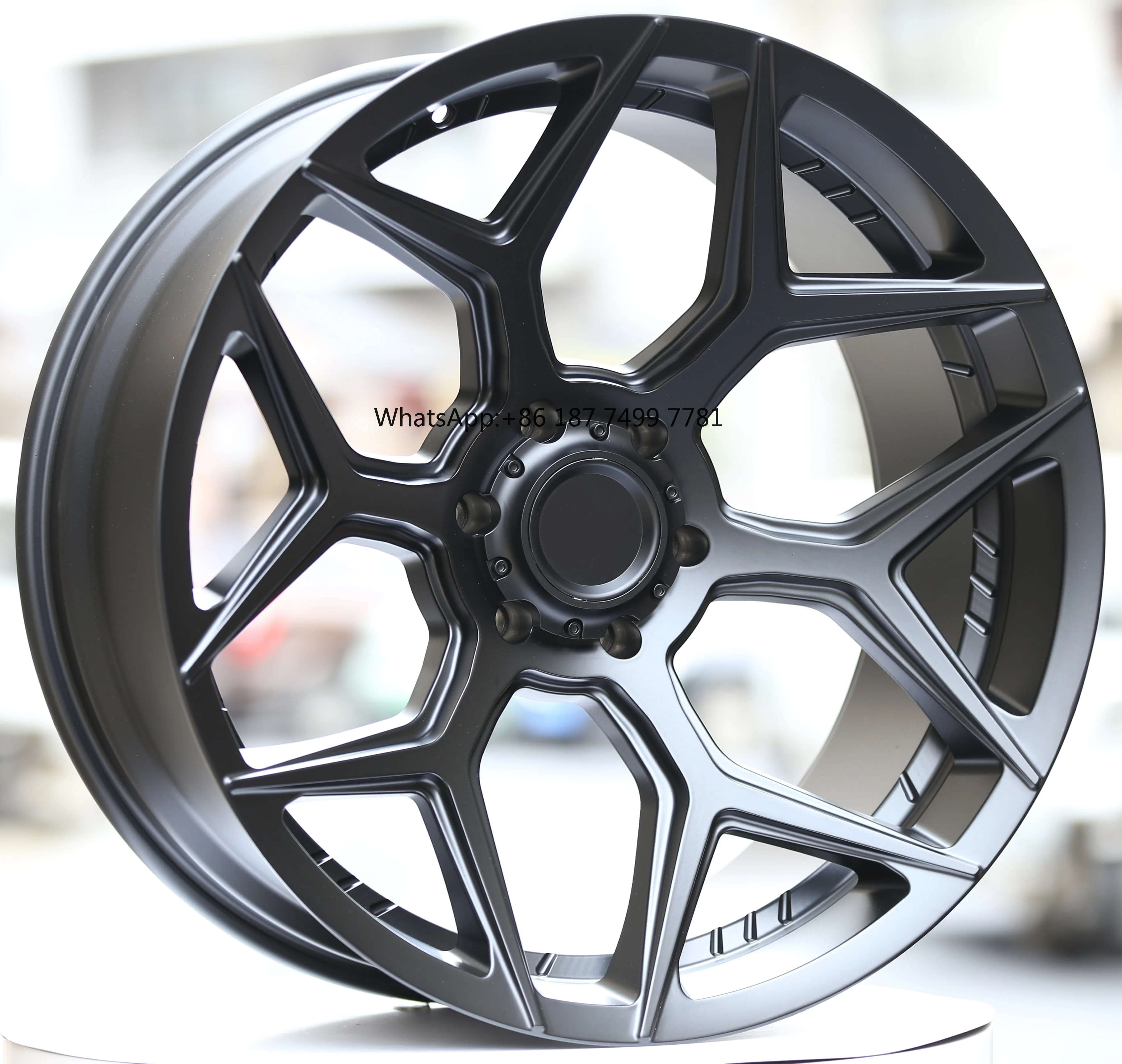 

20 22 24 Inch Aluminum Alloy Off-Road Upgrade Wheels for .Hilux Jeep Wrangler Gladiator GMC Yukon Chevrolet Pickup SUV