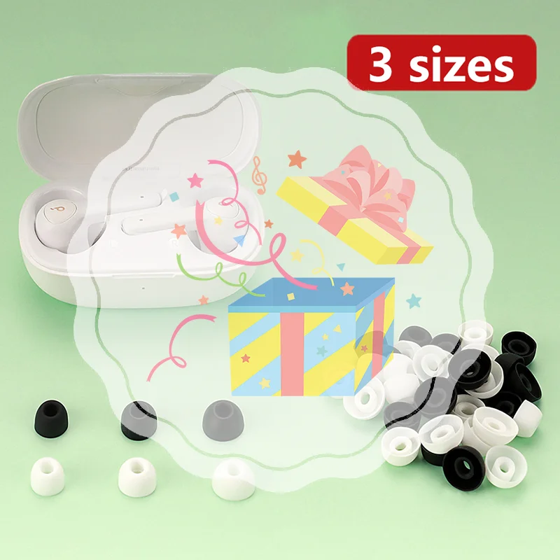 3 Sizes Silicone Ea… - image