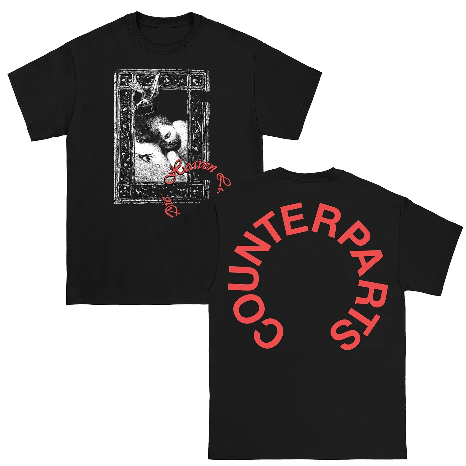 Counterparts‌  Band Graphic Metal Hardcore Rock Vintage Loose Cotton  Men T-Shirt Short Sleeve Oversized T Shirt Unisex