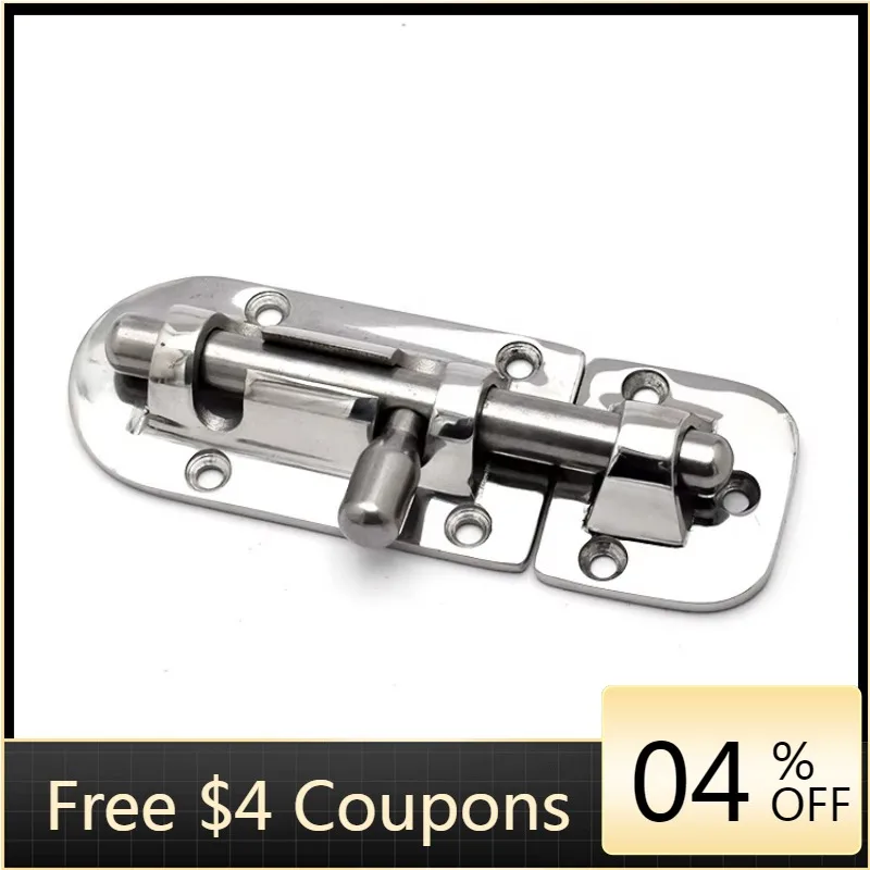 

STTL Precise Processing Polish Stainless Steel Barrel Bolt Heavy Duty Latch Hook Boat Hatch Lock
