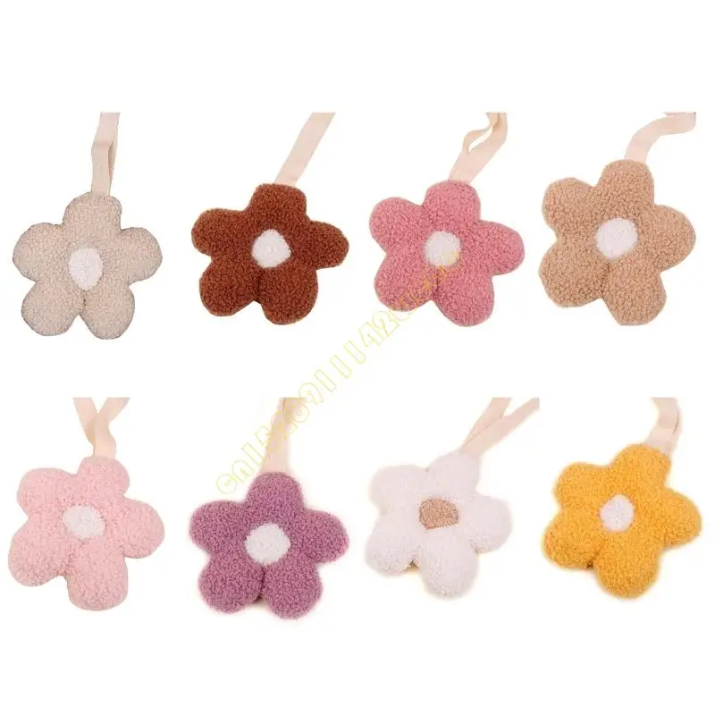 

Stylish Pacifier Pendant Teether Hanger Comfortable Flower Baby Comfort DXAD
