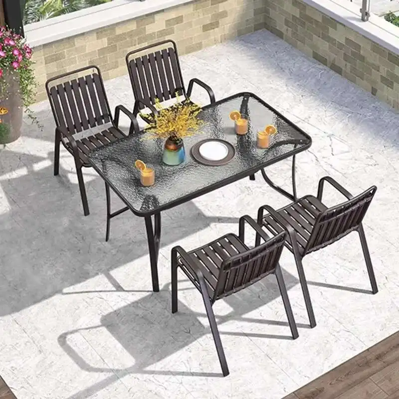 

Modern Outside Garden Furniture Sets Lounge Storage Nordic Designer Garden Furniture Sets Moving Waterproof Mueble Decorations