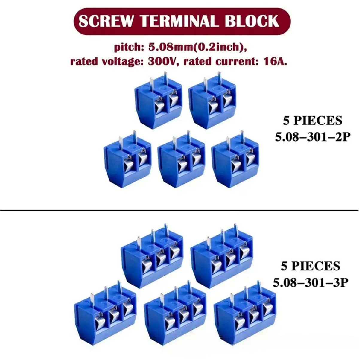 174PCS PCB Board Kit 2x8/3x7/4/6/5x7/6x8/7x9 Double-Sided Circuit Board Single-Row Pins Single-Row Female Connectors Kit