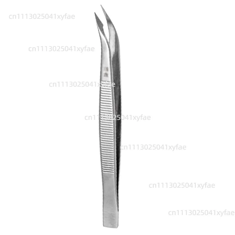 180mm Stainless Steel Trimming Tweezers With Cutting Tip