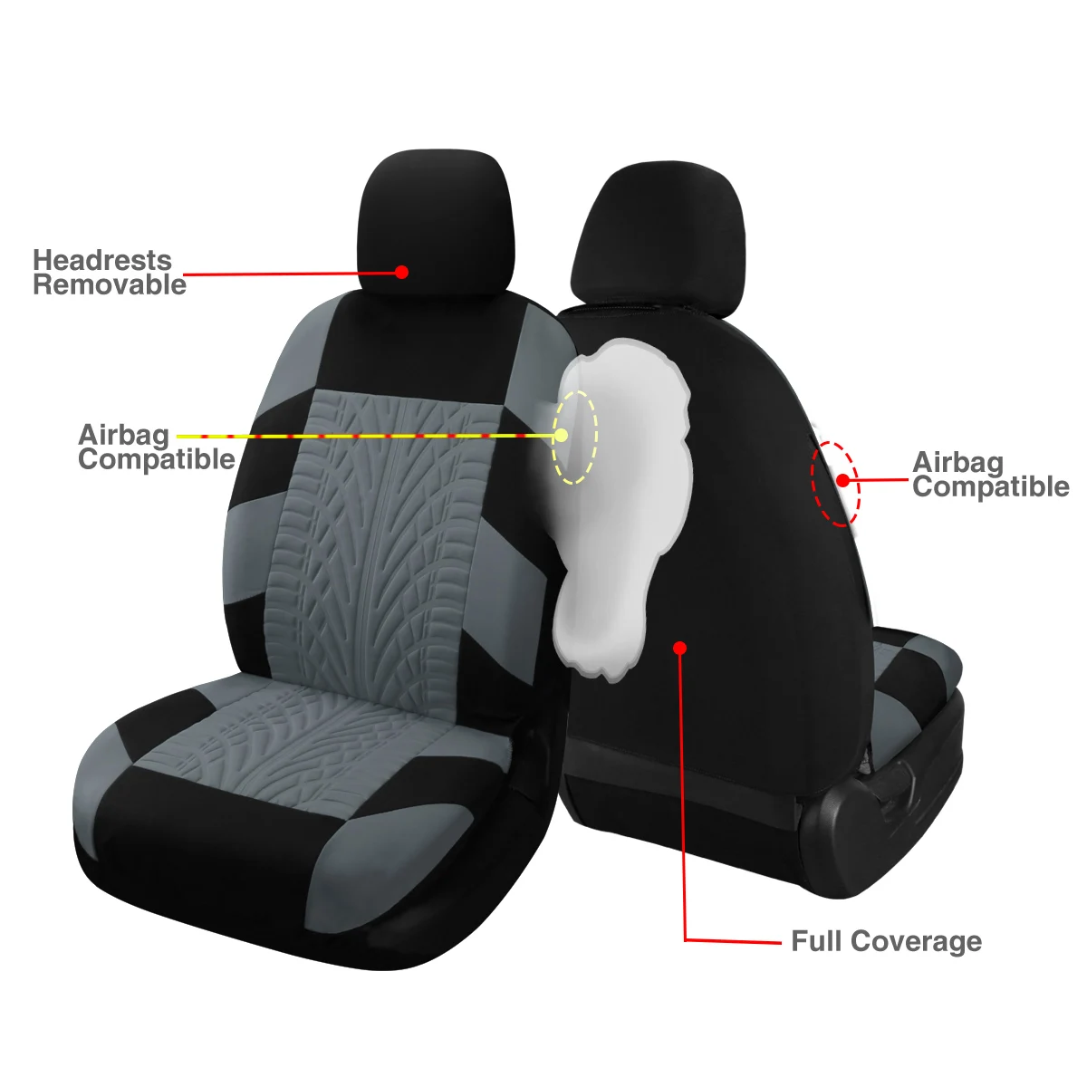 Thumbnail 2 - #1 Top 40 Universal Fit Seat Covers Worth Buying In 2026