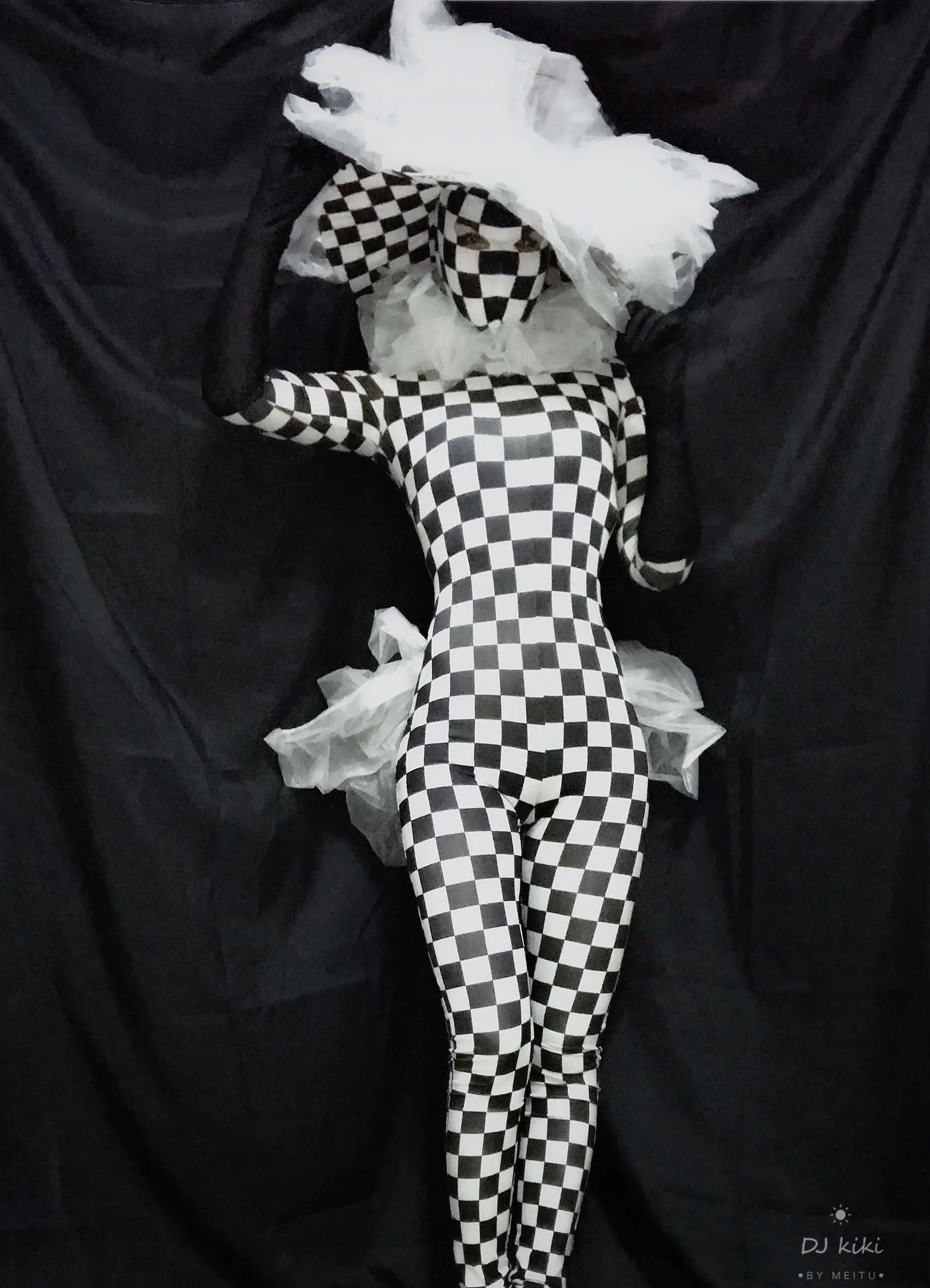 ชุดแสดง Loween DS สำหรับงานเลี้ยงฉลองวันเอพริลฟูลส์ ชุดนักร้องหญิง ดีเจ ชุดตัวตลก ชุดเวที ชุดแสดงในบาร์