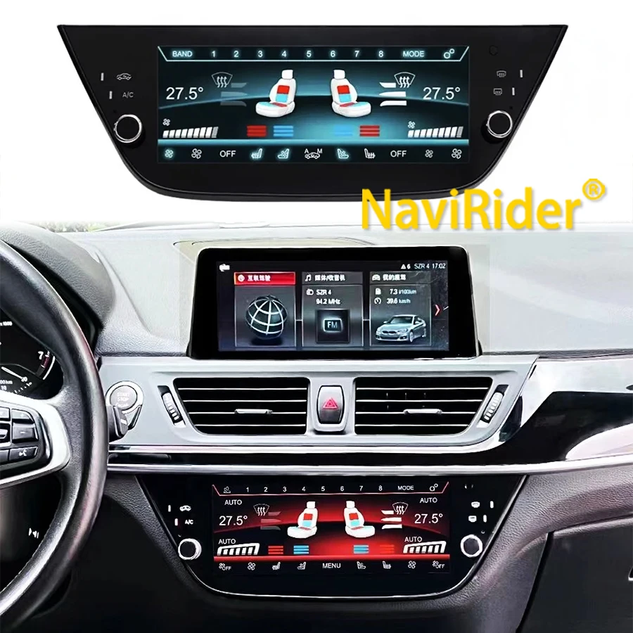 New 8.8'' For BMW 1 Series F20 F21 2016-2022 Digital Climate AC Control Panel Plug And Play No Coding Dual Zone LCD Air Conditio