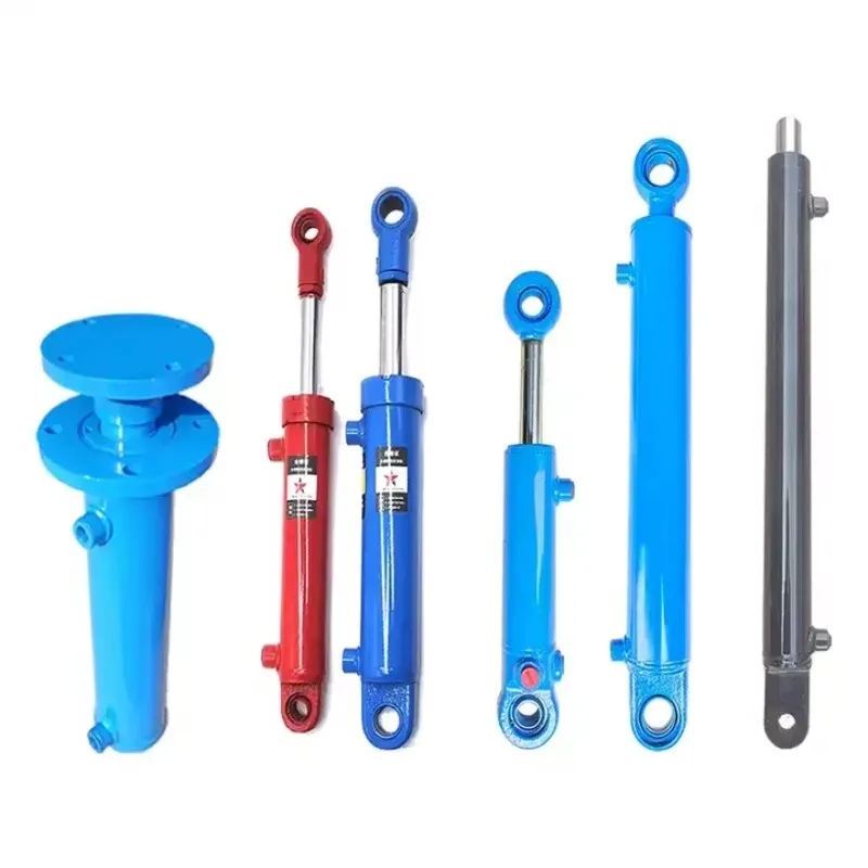 Hydraulic Cylinder Mobile Equipment Grader Good Stability Heavy Duty Hydraulic Piston Small Size 12v Electric Shield Sale Price