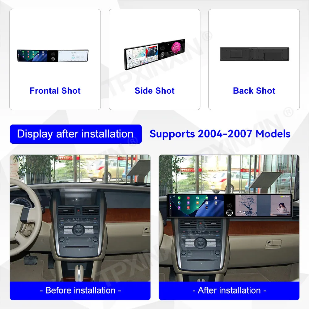 Dual Screen Interaction Android For Nissan Teana 2004~2007 Multimedia GPS Navigation Car Radio Stereo Receiver Carplay Head Unit