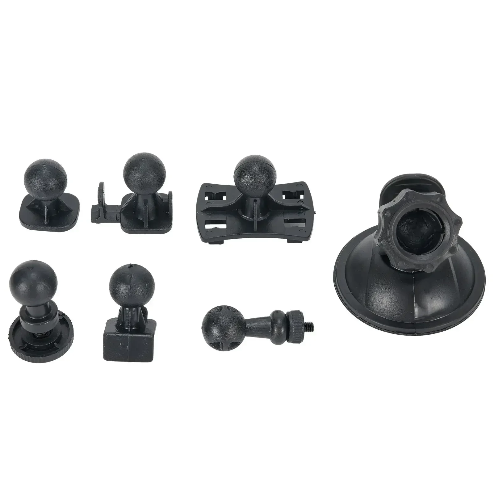 Cam Mount Holder Car Suction Cup For Dash Cam Holder Vehicle Video Recorder With 6 Types Adapter Security GPS Accessories