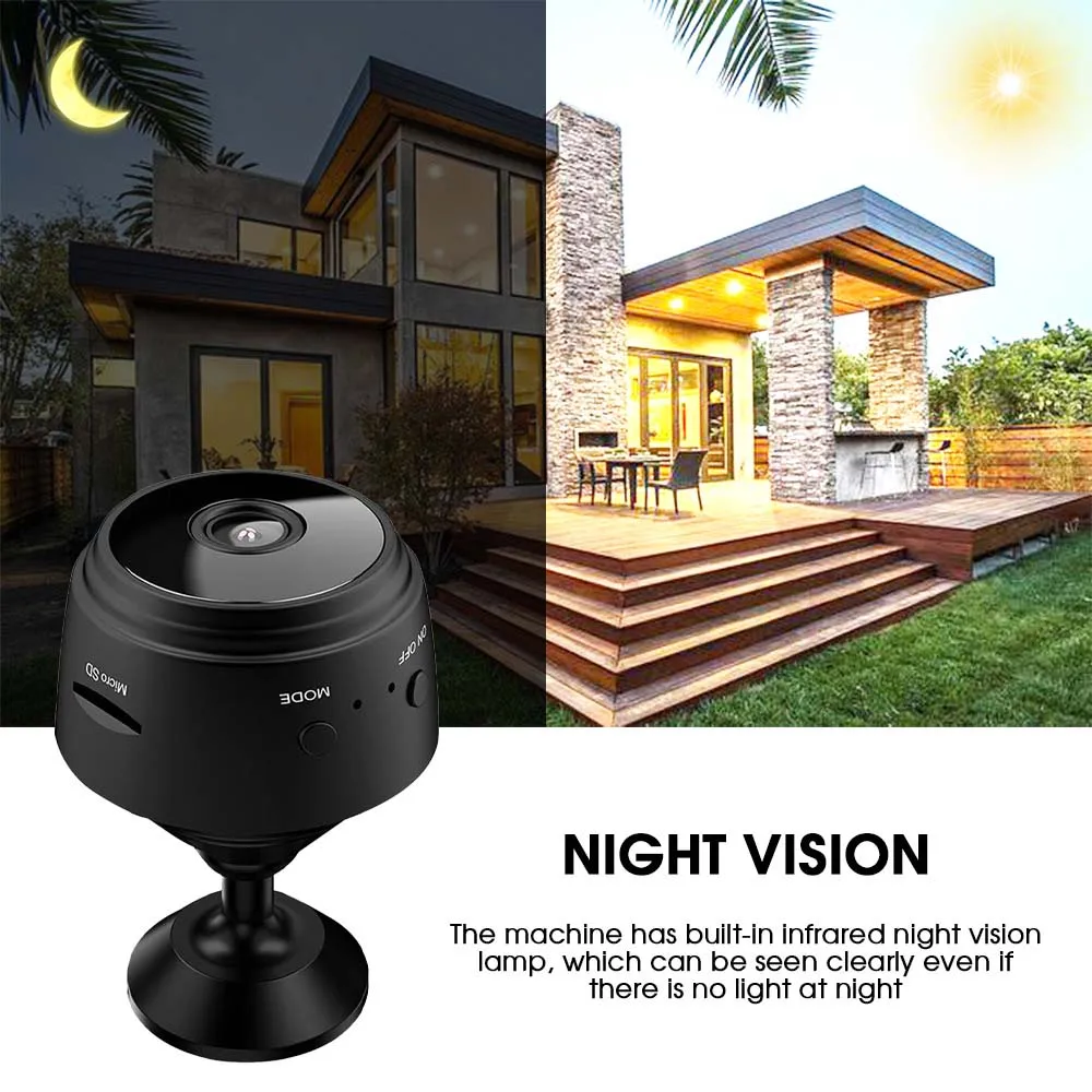A9 Mini Camera WiFi Indoor CCTV Monitor Security Protection Video Surveillance  Rechargeable Battery IP Cam Night Vision