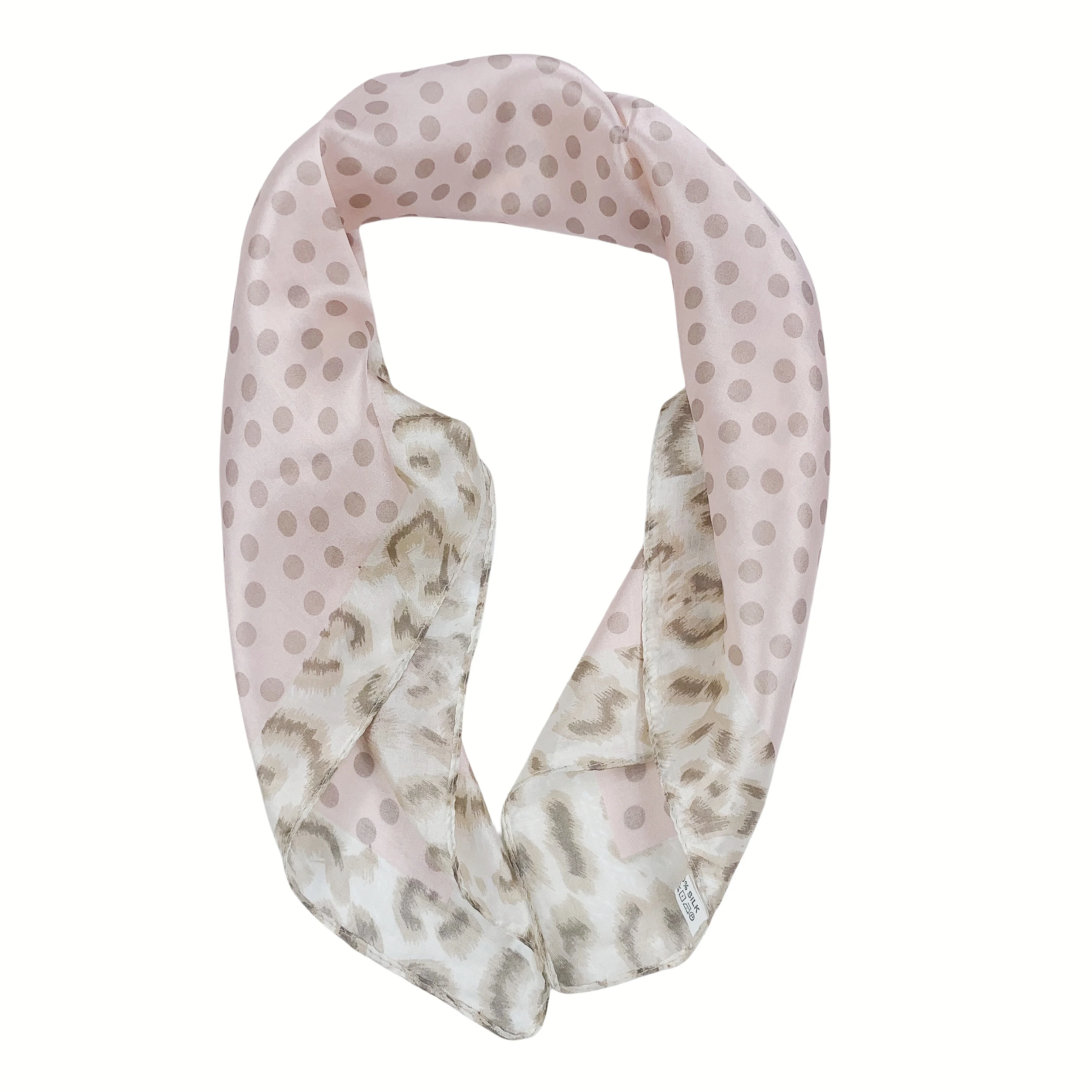 100%  pure silk scarf brand new fashion scarves 50Cm*50Cm Neckerchief flora dot and animal leopard print