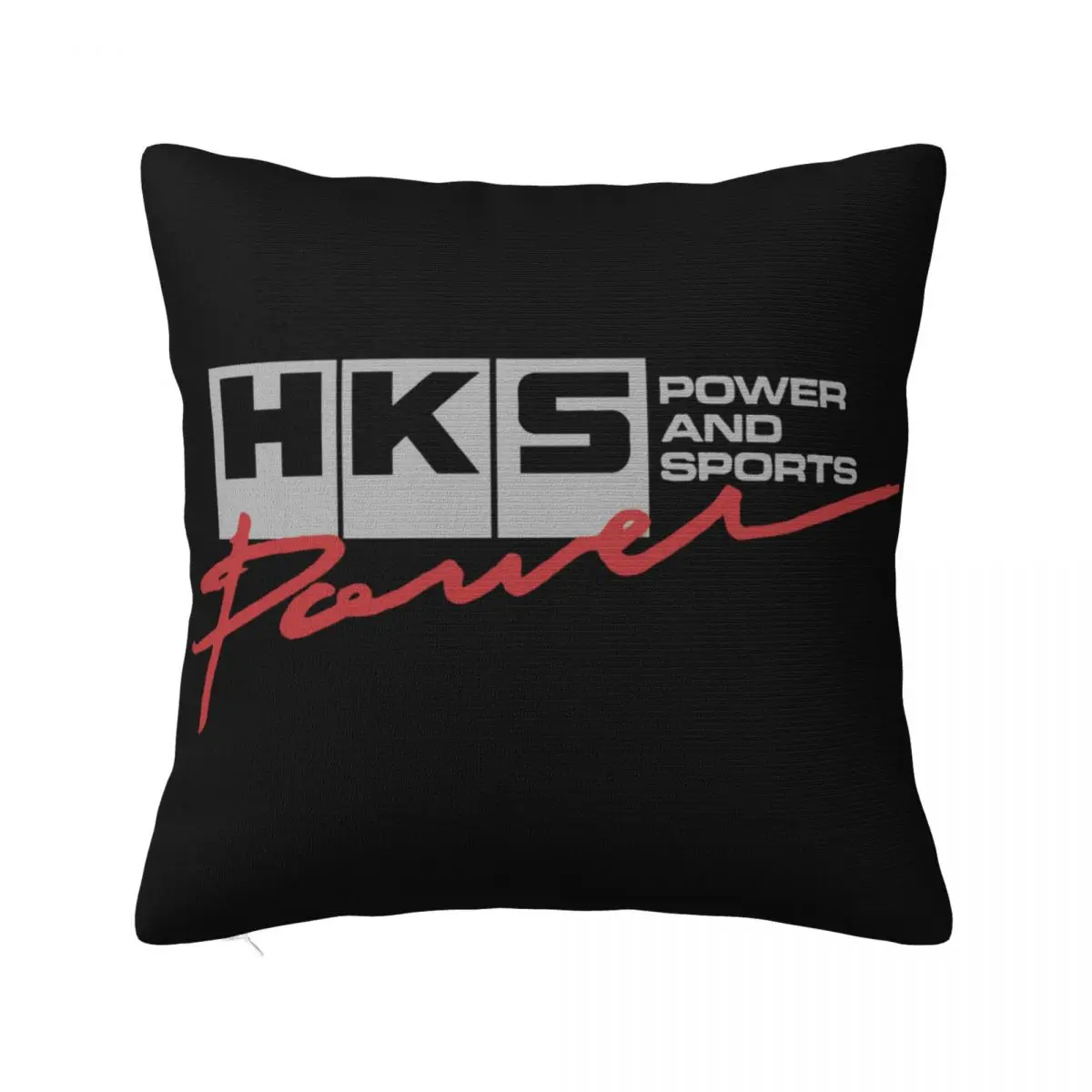 Limited Hks Power And Sportser Performance Turbo Logo Black Size S-5Xlsummer Halloween Hip Hop Designs Pillow Case