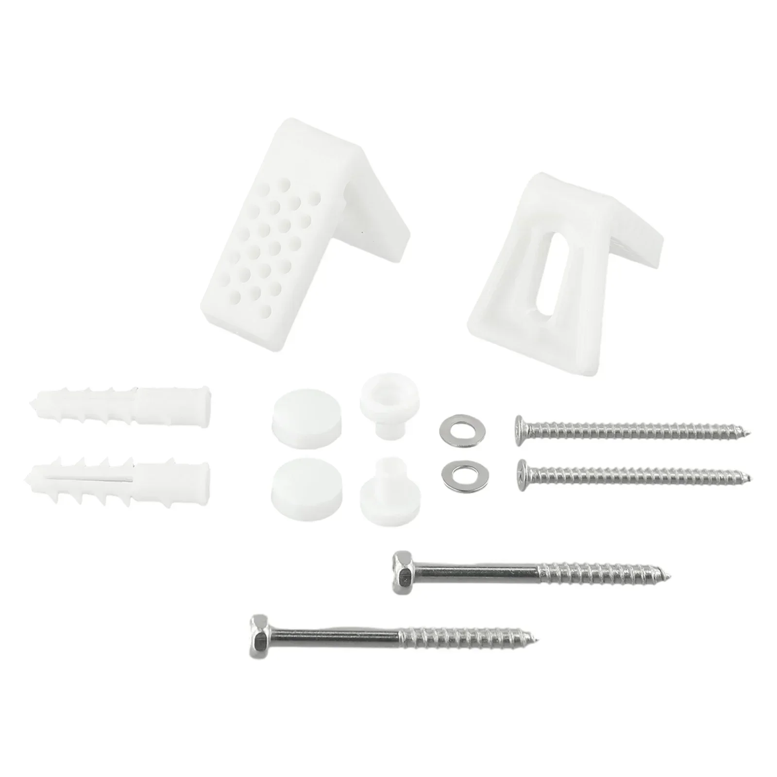 Bathroom Toilet Screws Fixing Kit Semi Pedestal Angled Floor Wc Toilet Pan Bidet Fixing Bathroom Fitting Kit Brackets