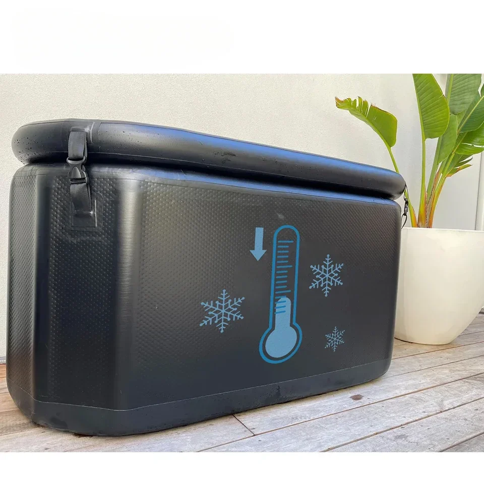 

Wholesale Chiller&Portable Inflatable Ice Bath bathtub Cold Pool Plunge Pod Tub Innovation With Chiller Therapy Drop Stitch