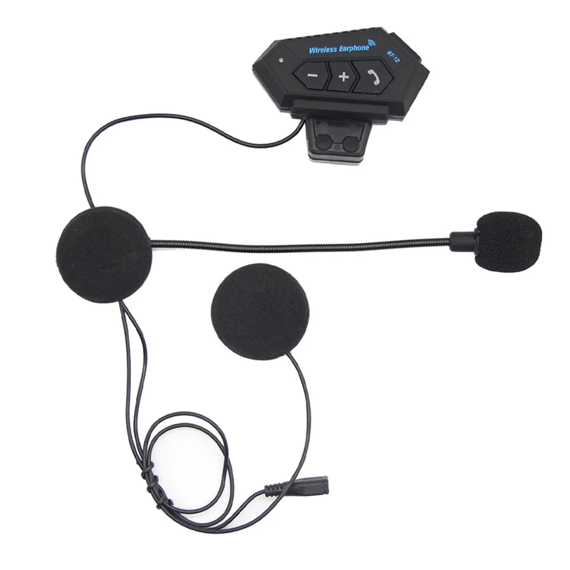 -WSFS Motorcycle Helmet Headset Wireless Bluetooth Hands Free Call Kit For Moto Earphone
