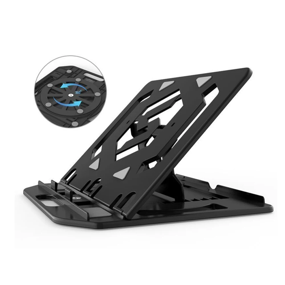 Laptop Holder Portable Foldable Laptop Holder Notebook PC Base Support Height Adjustable Computer Monitor Riser laptop stand