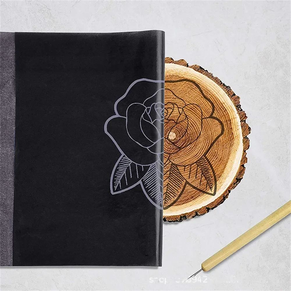 Carbon Base Paper A4 A3 Free Cut Reusable Double Sided Stationery Office School Supplies Drawing Carbon Paper Black Blue