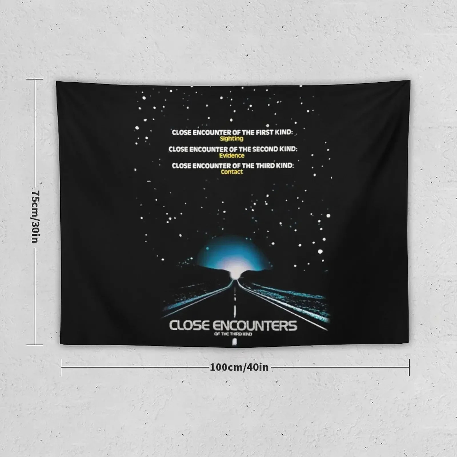 Close encounters of the Third Tapestry Room Decorations Wall Decor Carpet On The Wall Tapestry