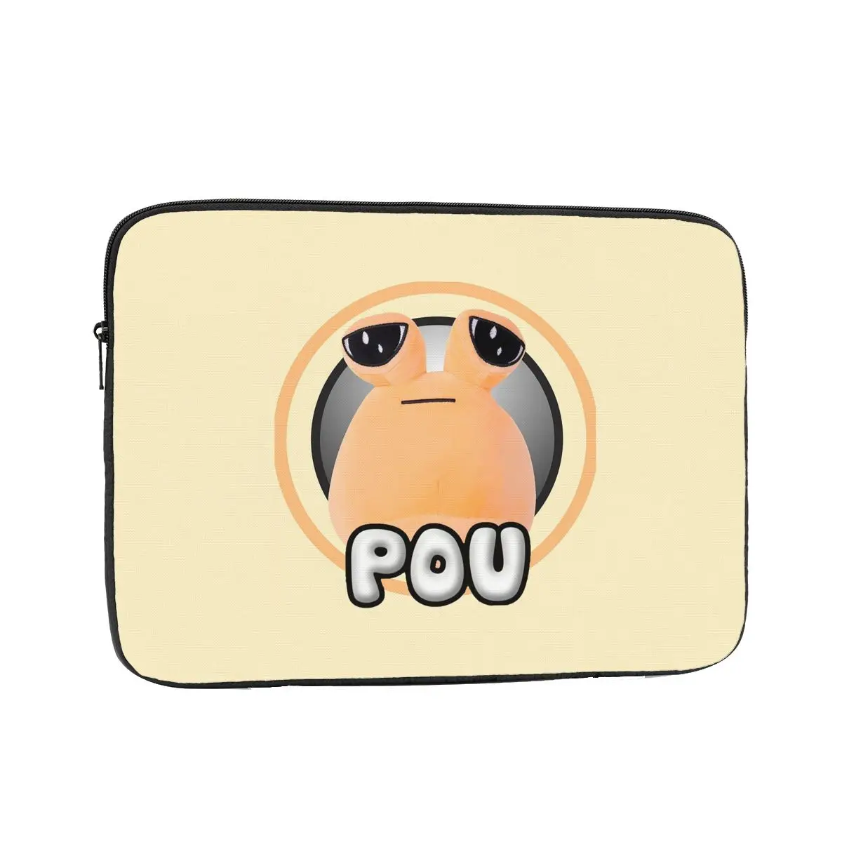 My Pet Alien Pou Cute CartoonNotebook Laptop Bag 10 12 13 15 17 Inch Notebook Sleeve Cover Bag Tablet Shockproof Case Bag