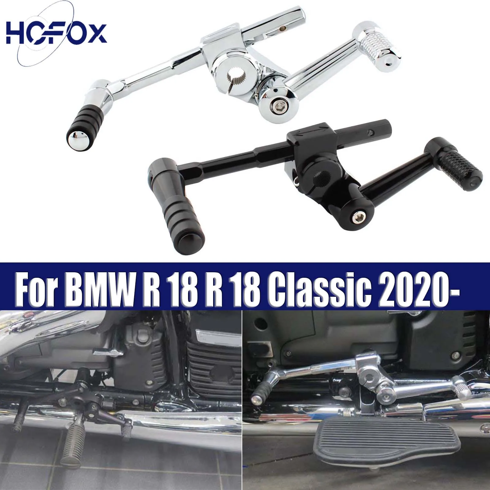 

Motorcycle front and rear gear lever Passenger Footboard Suitable for BMW R18