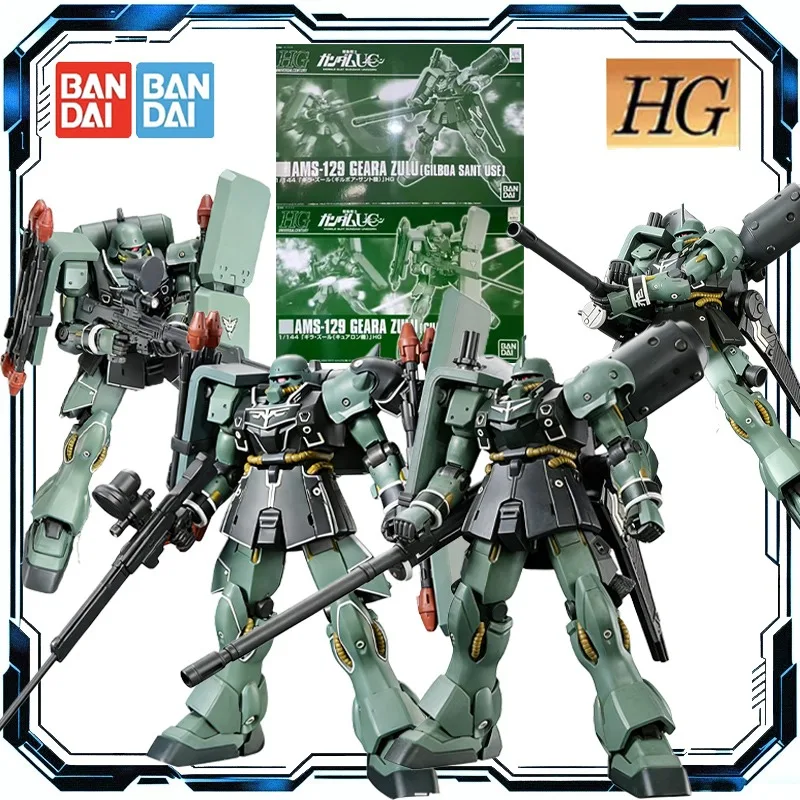 

Bandai Original GUNDAM HG AMS-129 GEARA ZULU[CUARON/GILBOA SANT USE] Assembly Model Action Figure Toys for Boys Girls Kids Gift