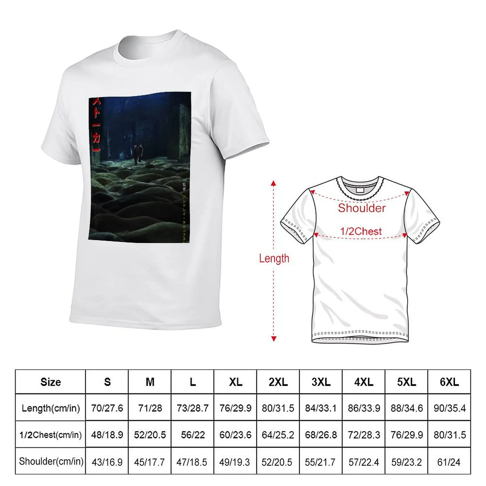 Stalker worn japanese style T-Shirt anime tshirt t shirt men 100% cotton luxury brand t shirts for man cotton soft T-Shirt