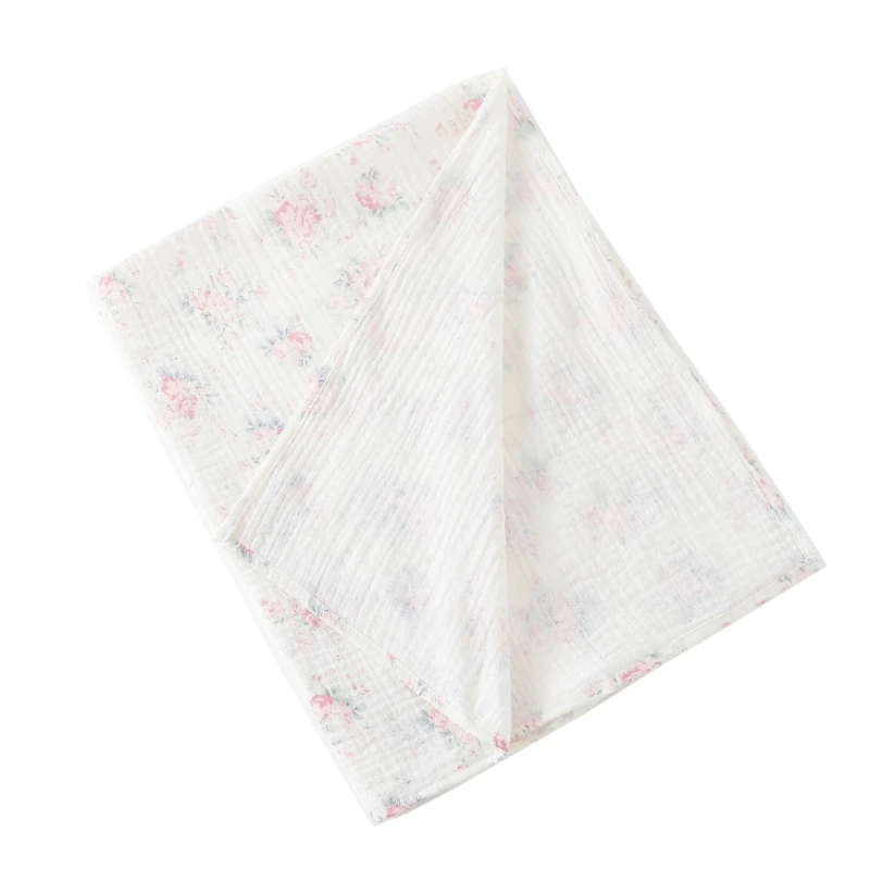 Cobertor para recebimento recém-nascidos grandes 26 33 polegadas Soft Swaddles algodão respirável para bebês