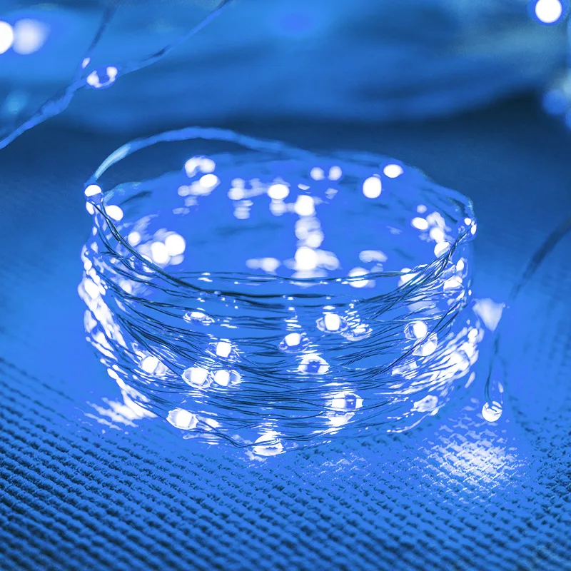 LED-lichtslinger 1/2/3/5/10M Waterdichte lichtslingers Vakantiedecoratie Kerstverlichting Buitentuin Kerst Lichtslingers