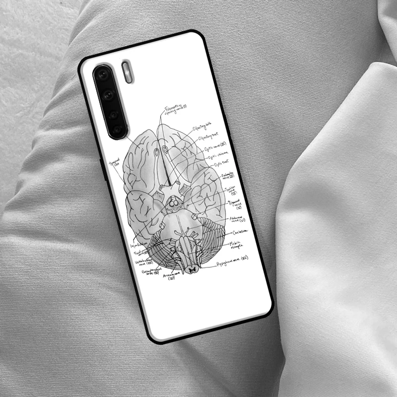 Anatomy Brain For OPPO A58 A78 A38 A98 A5 A9 A53 A79 A15 A17 A57 A77 A16 A76 A96 A52 A72 A94 A74 A54 Case