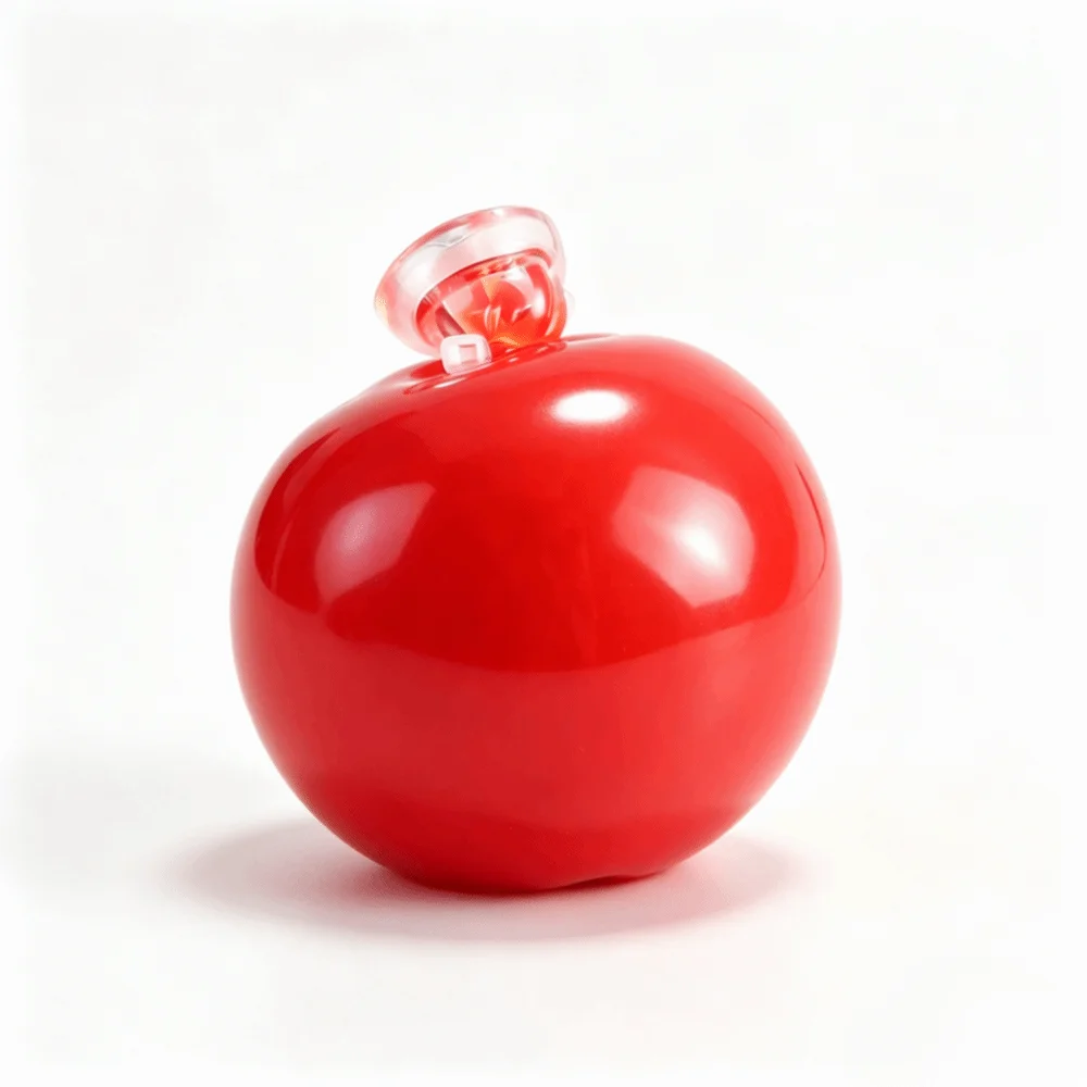 Slow Rebound Fruit Slush Squishy Toy Soft Texture Handmade Craft Crispy Skin Ball Crunchy Sound Sensory Sensory