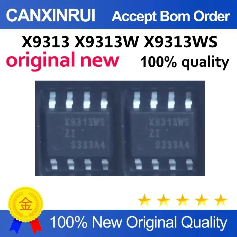 

New imported original X9313 X9313W X9313WS SMD SOP-8 digital potentiometer