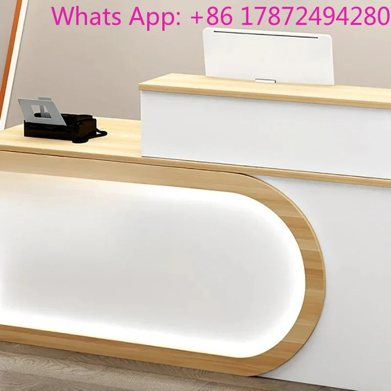 Sale Now  Bar Counter Glamour Classic Simple Commercial Reception Desk Salon Unique Mostrador Commercial Furniture
