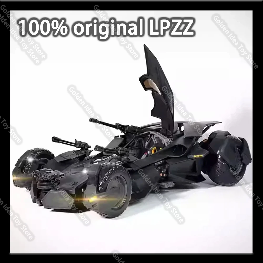 

New LPZZ Batmobile ROUNO CUEURE 1/12 Justice League Batman Batmobile Dual Form Collectible Model Action Figures Toys Gifts