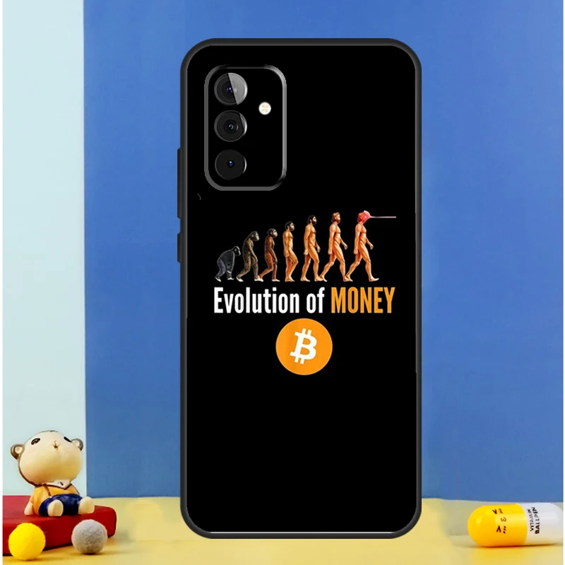 Bitcoin Evolution Money Cryptocurrency Cover For Samsung Galaxy A52 A32 A22 A12 A13 A23 A33 A53 A51 A71 A15 A25 A14 A34 A54 Case